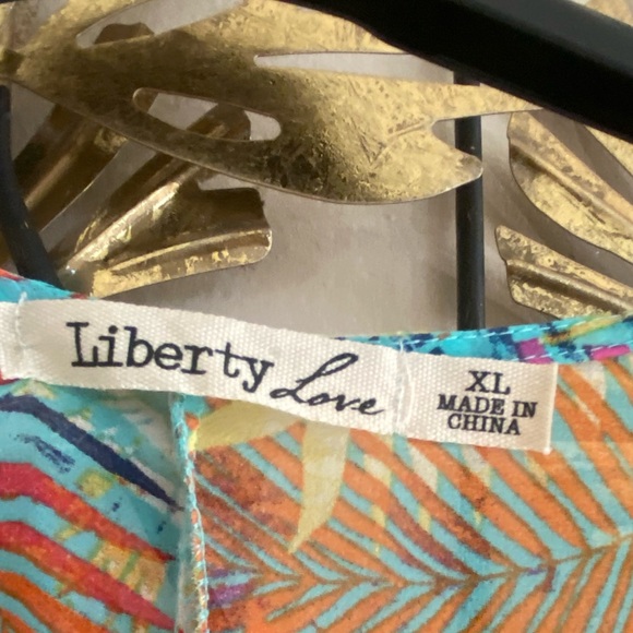 Liberty Love Vibrant Tropical Print Dress - Picture 5 of 5